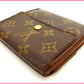 LOUIS VUITTON Bifold Wallet M61652 Brown /Porte Monnaie Billets Cartes Credit