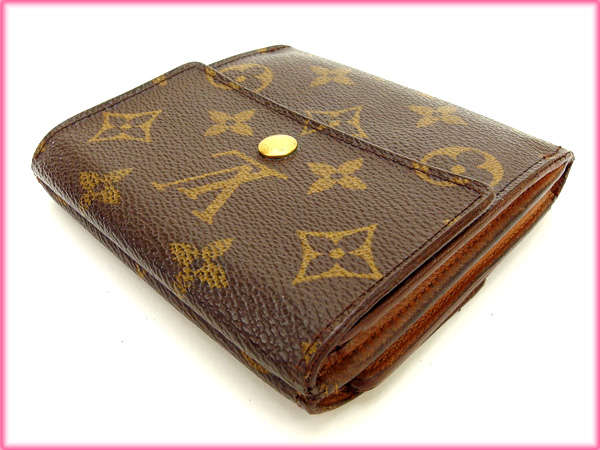 LOUIS VUITTON Bifold Wallet M61652 Brown /Porte Monnaie Billets Cartes Credit