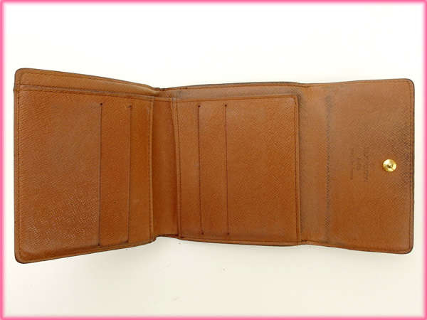 LOUIS VUITTON Bifold Wallet M61652 Brown /Porte Monnaie Billets Cartes Credit