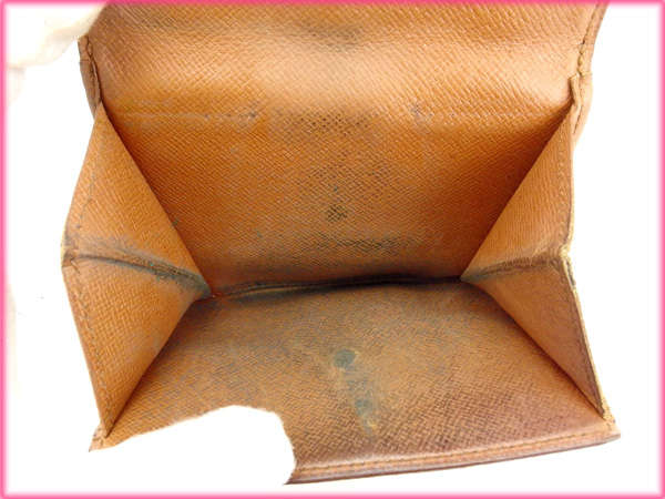 LOUIS VUITTON Bifold Wallet M61652 Brown /Porte Monnaie Billets Cartes Credit