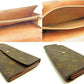 LOUIS VUITTON Long Wallet Purse M61725 Brown Pochette Porto MonÃ©credi