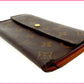 LOUIS VUITTON Tri-fold wallet M61217 Brown /Porte Tresor International