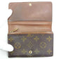 LOUIS VUITTON Long Wallet Purse M61730 Brown Portonebi Tresol