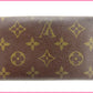 LOUIS VUITTON Long Wallet Purse M61736 Brown /Port Monnaie-Vietresor