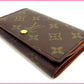 LOUIS VUITTON Long Wallet Purse M61736 Brown /Port Monnaie-Vietresor