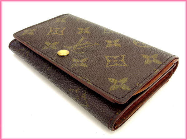 LOUIS VUITTON Long Wallet Purse M61736 Brown /Port Monnaie-Vietresor