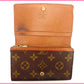 LOUIS VUITTON Long Wallet Purse M61736 Brown /Port Monnaie-Vietresor