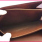 LOUIS VUITTON Long Wallet Purse M61724 Brown Pochette Porto MonÃ©credi