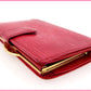 LOUIS VUITTON Bifold Wallet M63247 Red /Porto Monnaie Bien-Viennois