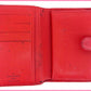 LOUIS VUITTON Bifold Wallet M63247 Red /Porto Monnaie Bien-Viennois