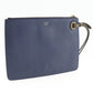 FENDI Clutch bag 8BS020 leather blue FILA collaboration Fendi Mania unisex(Unisex) Used Authentic