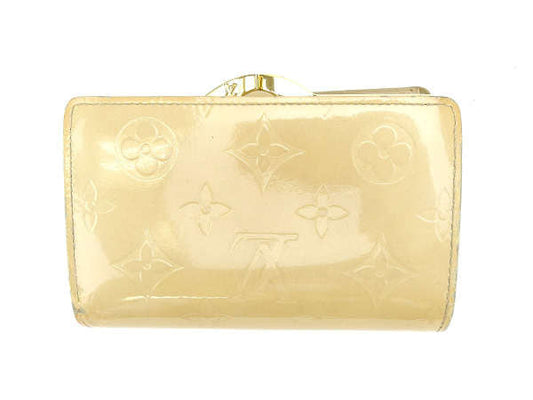 LOUIS VUITTON Bifold Wallet M91210 beige Portonevie Vienova