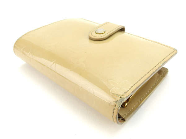 LOUIS VUITTON Bifold Wallet M91210 beige Portonevie Vienova