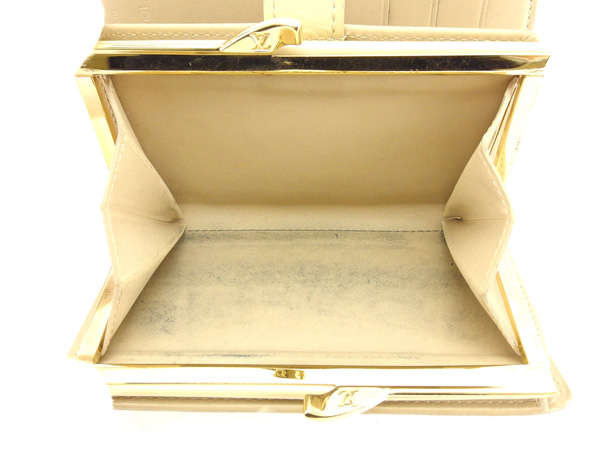 LOUIS VUITTON Bifold Wallet M91210 beige Portonevie Vienova