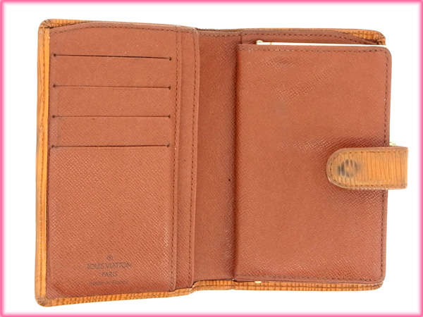 LOUIS VUITTON Bifold Wallet M63243 Kenya Brown /Portefeuille Viennois