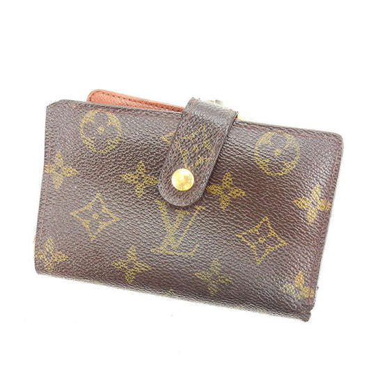 LOUIS VUITTON Bifold Wallet M61663 Brown Portonevie Vienova