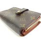 LOUIS VUITTON Bifold Wallet M61663 Brown Portonevie Vienova