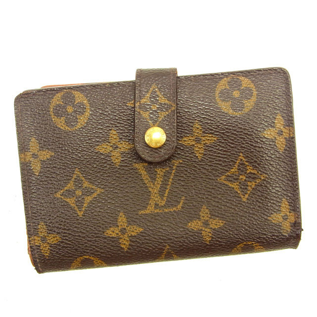 LOUIS VUITTON Bifold Wallet M61663 Brown Portonevie Vienova