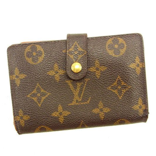 LOUIS VUITTON Bifold Wallet M61663 Brown Portonevie Vienova
