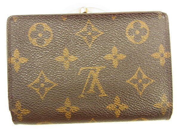 LOUIS VUITTON Bifold Wallet M61663 Brown Portonevie Vienova