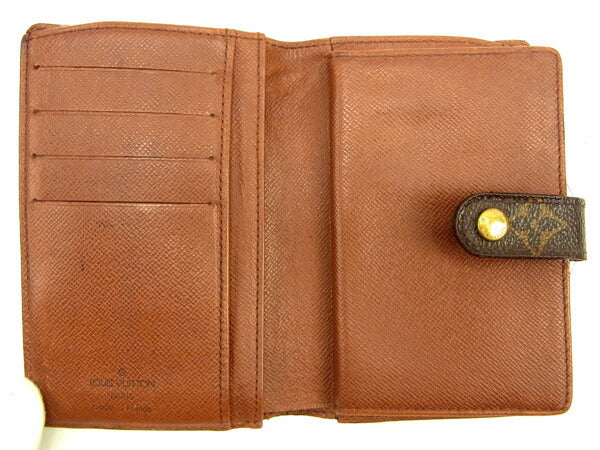 LOUIS VUITTON Bifold Wallet M61663 Brown Portonevie Vienova