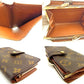 LOUIS VUITTON Bifold Wallet M61663 Brown Portonevie Vienova