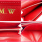 LOUIS VUITTON Long Wallet Purse M60316 Red Portefeuille Sarah