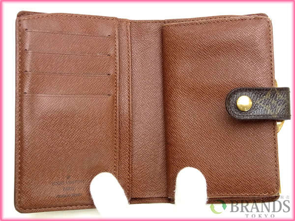 LOUIS VUITTON Bifold Wallet M61663 Brown Portefeuille Vienova