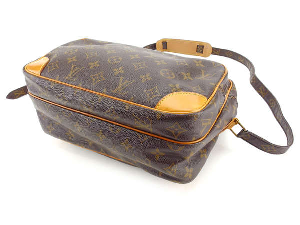 LOUIS VUITTON Shoulder Bag M45244 Monogram canvas Brown Nil