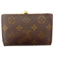 LOUIS VUITTON Bifold Wallet M61663 Brown Portonevie Vienova