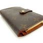 LOUIS VUITTON Bifold Wallet M61663 Brown Portonevie Vienova