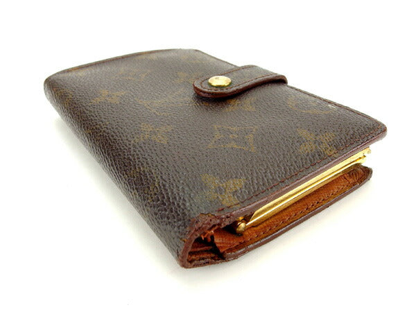 LOUIS VUITTON Bifold Wallet M61663 Brown Portonevie Vienova