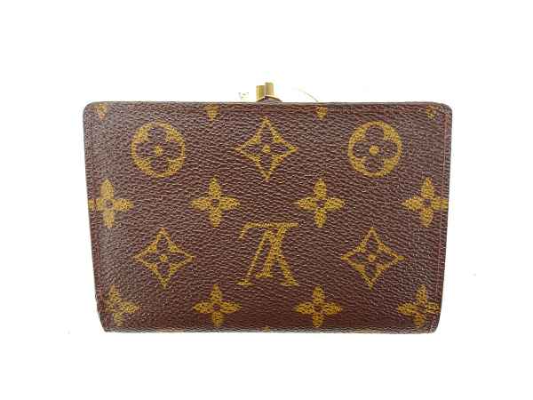 LOUIS VUITTON Bifold Wallet M61663 Brown Portonevie Vienova
