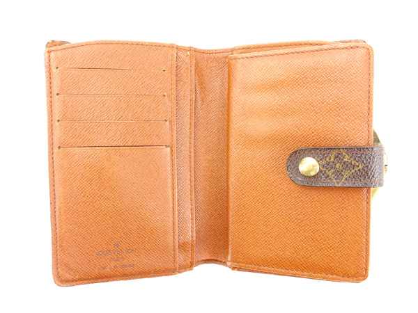 LOUIS VUITTON Bifold Wallet M61663 Brown Portonevie Vienova