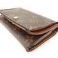 LOUIS VUITTON Long Wallet Purse M61730 Brown Portonebi Tresol