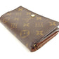LOUIS VUITTON Long Wallet Purse M61730 Brown Portonebi Tresol