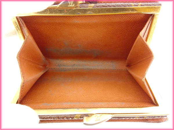 LOUIS VUITTON Bifold Wallet M61663 Brown Portomonet Vievienova