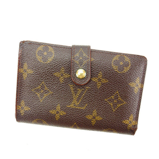 LOUIS VUITTON Bifold Wallet M61663 Brown Portonevie Vienova
