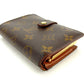 LOUIS VUITTON Bifold Wallet M61663 Brown Portonevie Vienova