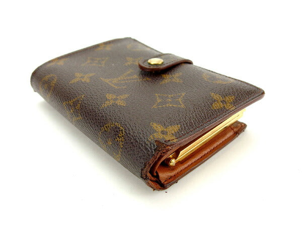 LOUIS VUITTON Bifold Wallet M61663 Brown Portonevie Vienova