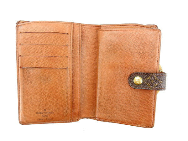 LOUIS VUITTON Bifold Wallet M61663 Brown Portonevie Vienova