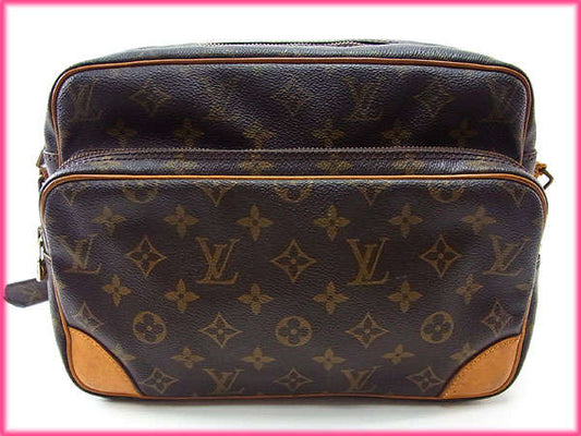 LOUIS VUITTON Shoulder Bag M45244 Brown Nil