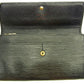 LOUIS VUITTON Long Wallet Purse M63592 black Pochette Porte Monnaie Credit Noir