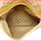 GUCCI Boston Duffel bag leather Beige x green x red vintage