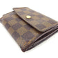 LOUIS VUITTON Bifold Wallet N61652 Ebene (brown type) Porte Monnaie Billets Cartes Credit