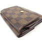LOUIS VUITTON Bifold Wallet N61652 Ebene (brown type) Porte Monnaie Billets Cartes Credit