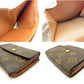 LOUIS VUITTON Bifold Wallet M61652 Brown Porte Monnaie Billets Cartes Credit