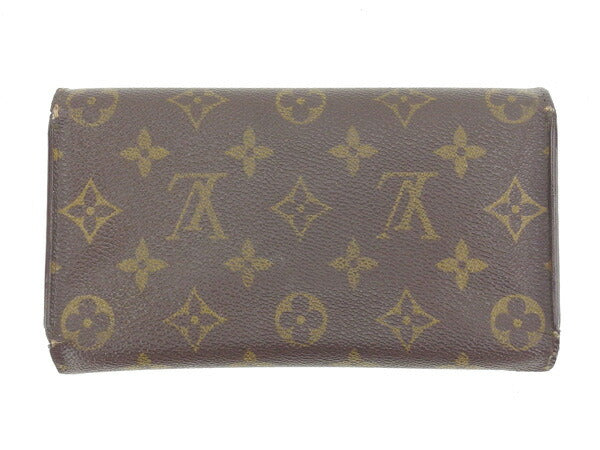 LOUIS VUITTON Long Wallet Purse M61215 Brown Porte Tresor International