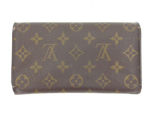 LOUIS VUITTON Long Wallet Purse M61215 Brown Porte Tresor International