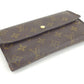 LOUIS VUITTON Long Wallet Purse M61215 Brown Porte Tresor International